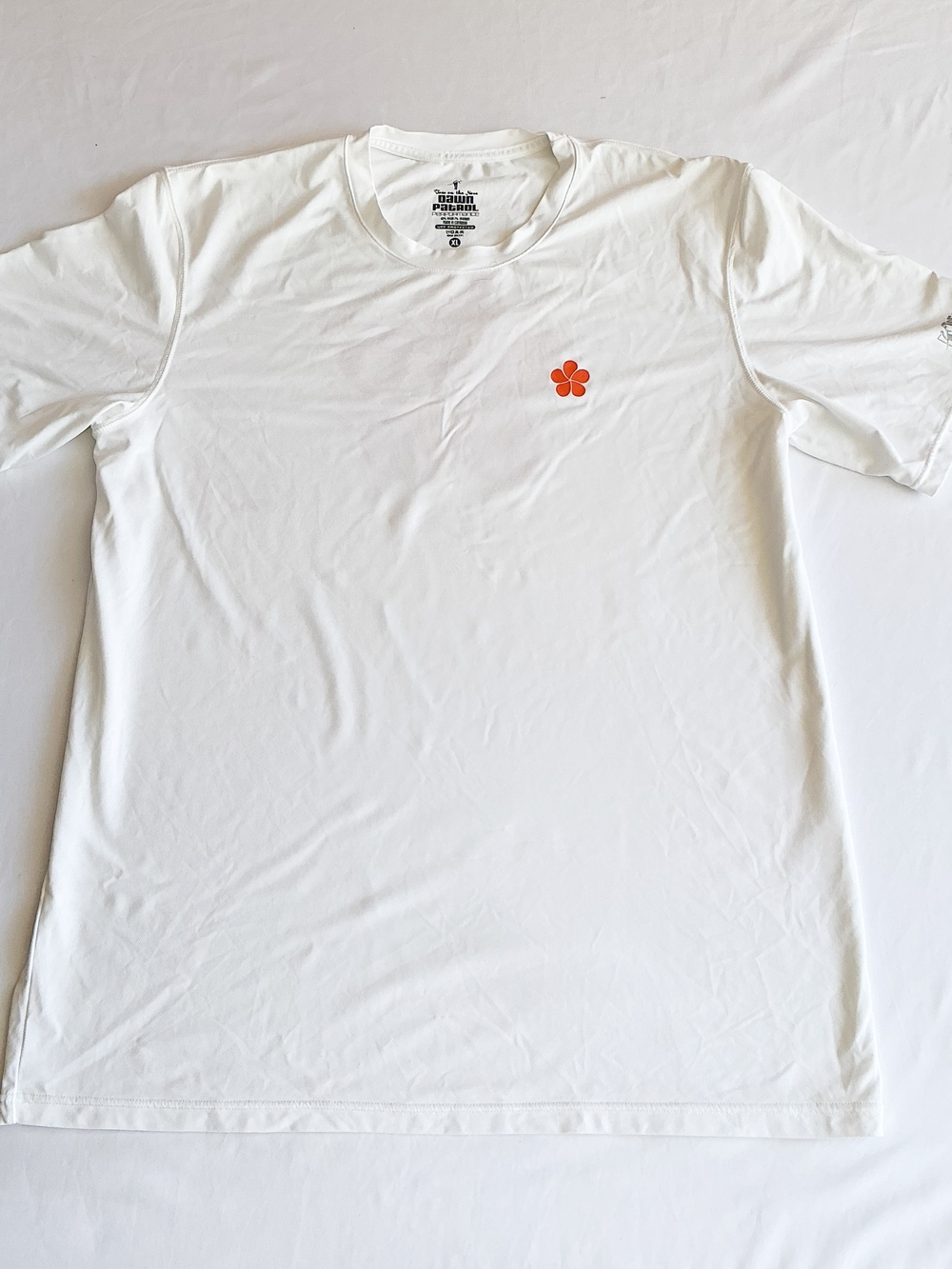 Toes on the Nose Dawn Patrol Shirt Mens Performance White Graphic UPF Size XL
